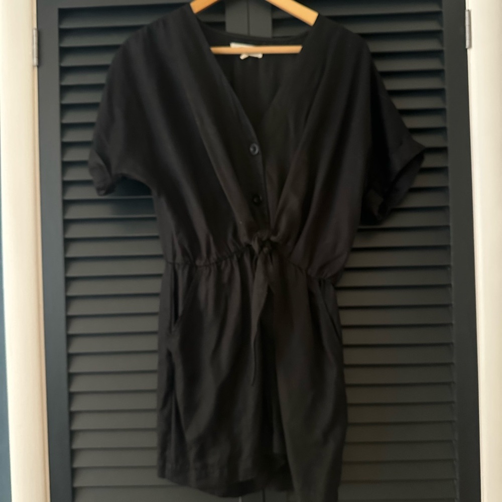 Lou & Grey Black Soft Romper